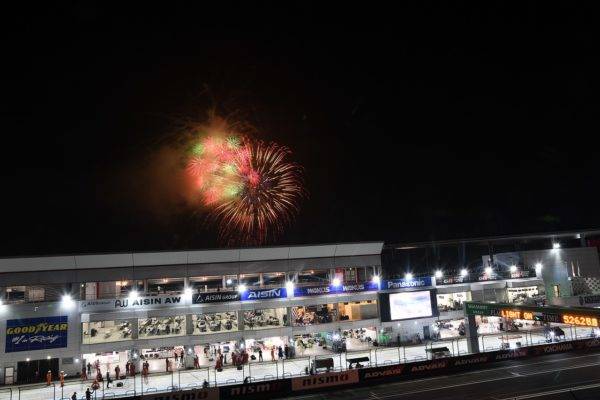 富士SUPER TEC24時間レース　特別番組　BS TBSで放送　花火