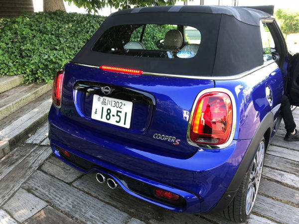 VOL.110 吉田由美のピンポイント＆チャームポイント　MINI　マイナーチェンジ　後期型　MINIコンバーチブル　クローズ状態