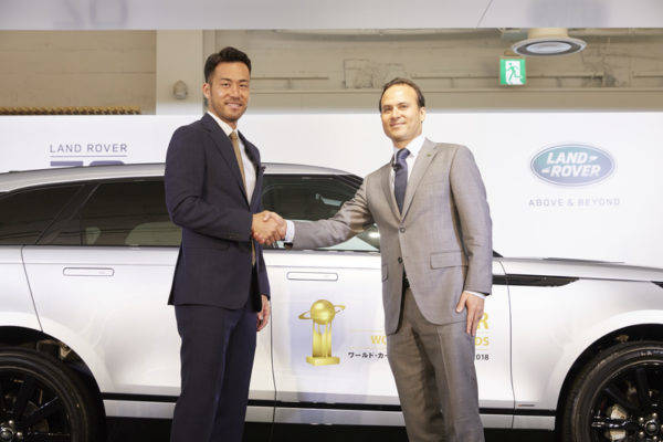 ランドローバー アンバサダー 日本代表 サッカー選手 吉田麻也