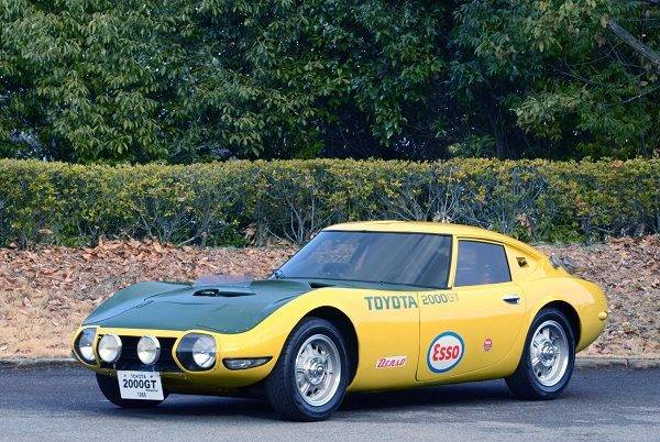 トヨタ オートモビルカウンシル2018 出展 2000GT スピードトライアル（1966・レプリカ）