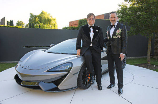 マクラーレン 540S スパイダー デヴィッド・ファーニッシュ エルトン・ジョン チャリティー オークション