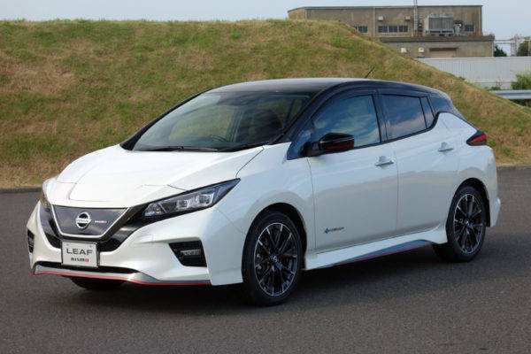 日産　リーフNISMO　試乗　フロントスタイル