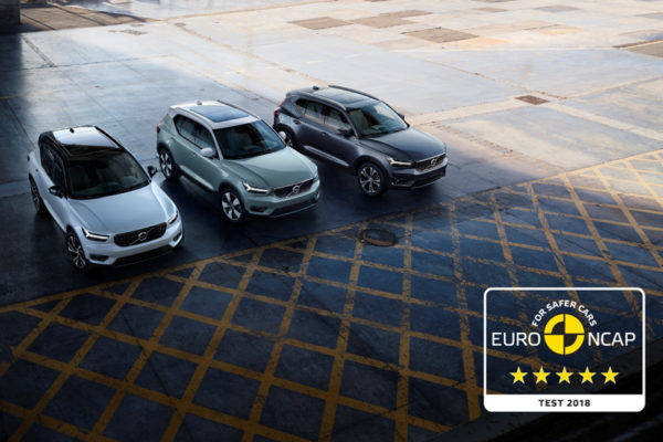ボルボ XC40 ユーロNCAP 5つ星獲得