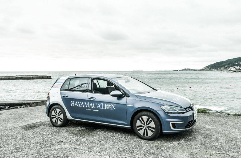 フォルクスワーゲン 神奈川県葉山町 e-HAYAMACATION e-Golf 無料貸出プログラム