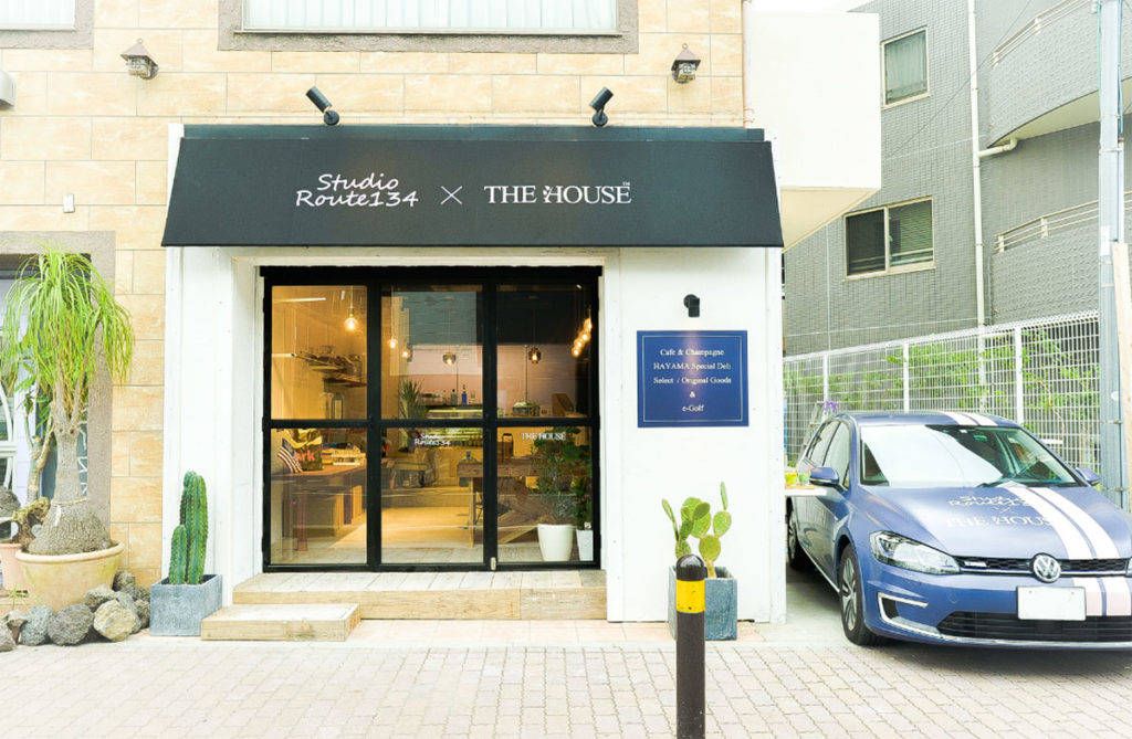 フォルクスワーゲン 神奈川県葉山町 e-HAYAMACATION e-Golf 無料貸出プログラム コラボカフェ