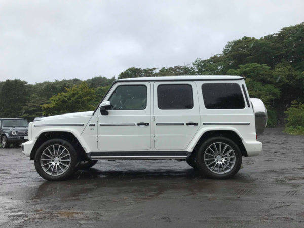 新型 メルセデス・ベンツ Gクラス 試乗記 サイド