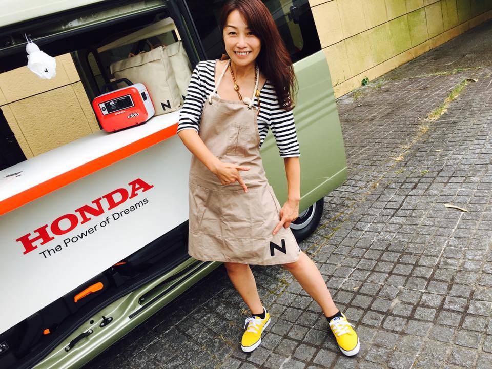 DJ藤本えみりの有頂天レポート☆ワクワクさせて？ vol.46　ホンダ　N-VAN　エプロン