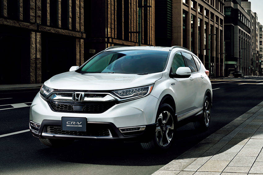 ホンダ　新型CR−V　5代目CR−V　フロントイメージ