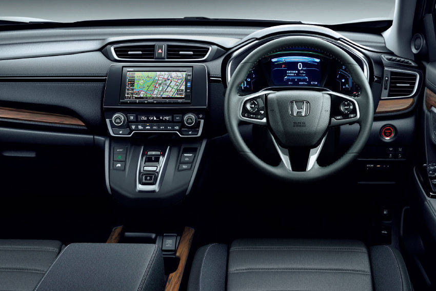 ホンダ　新型CR−V　5代目CR−V　EX　コックピット