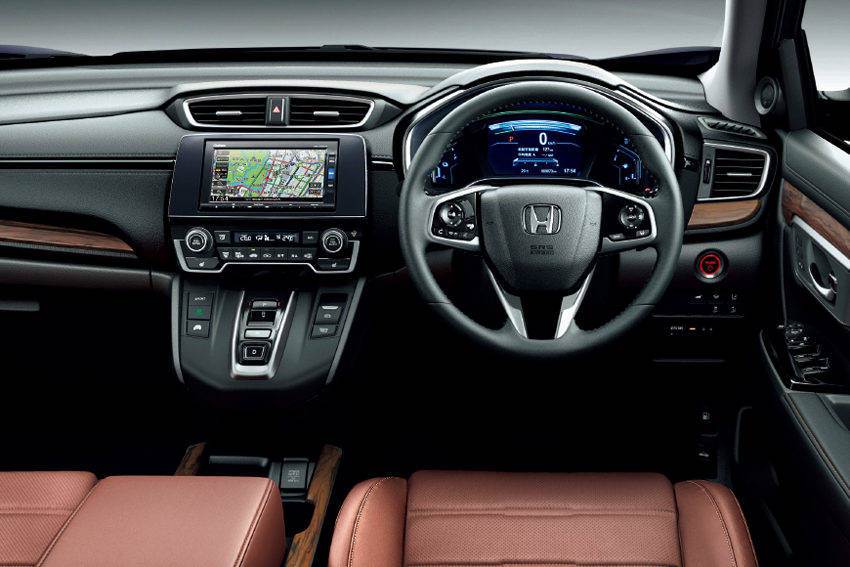 ホンダ　新型CR−V　5代目CR−V　EXマスターピース　コックピット