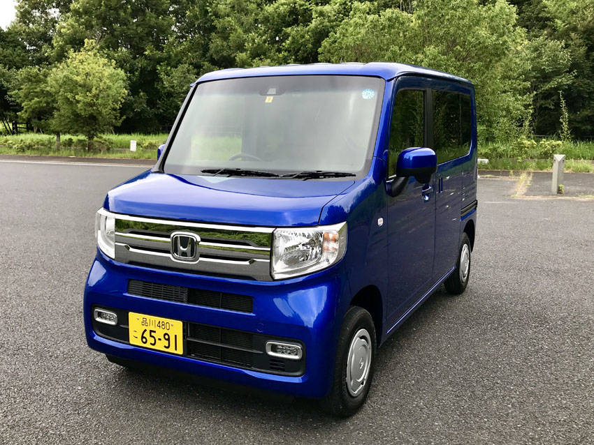 DJ藤本えみりの有頂天レポート☆ワクワクさせて？ vol.46　ホンダ　N-VAN　+style　フロントイメージ
