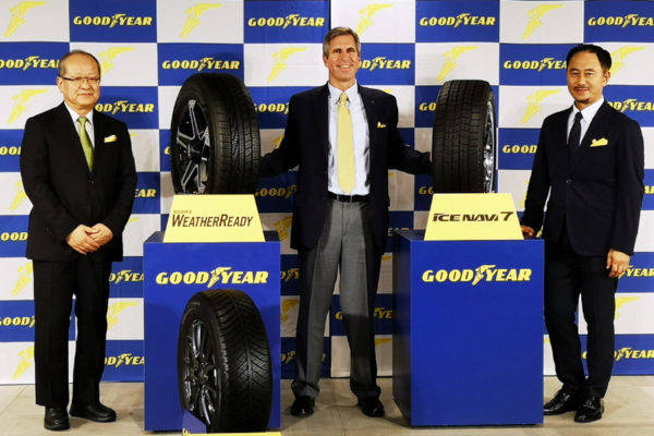 グッドイヤー 新オールシーズンタイヤ 発表会