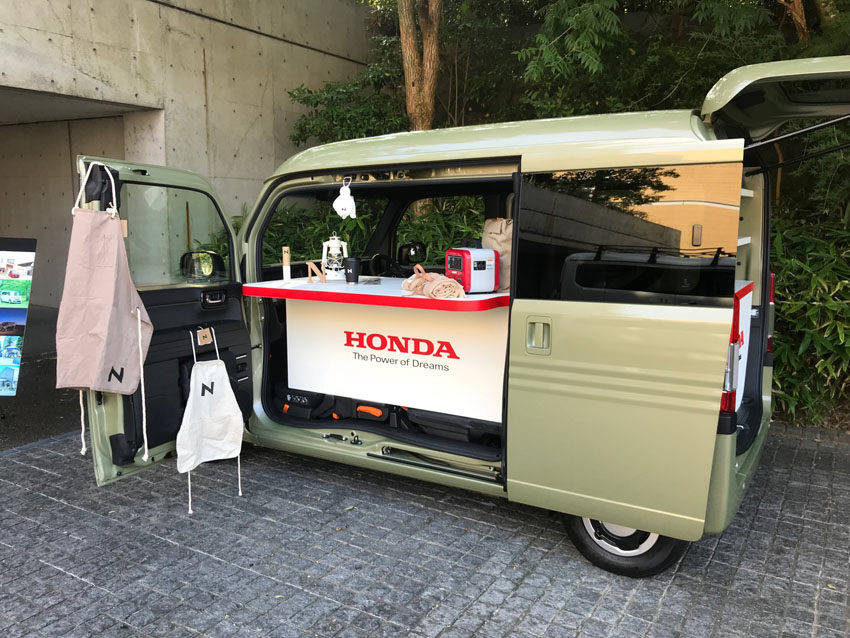 VOL.114 吉田由美のピンポイント＆チャームポイント　ホンダ N-VAN　キッチンカー仕様