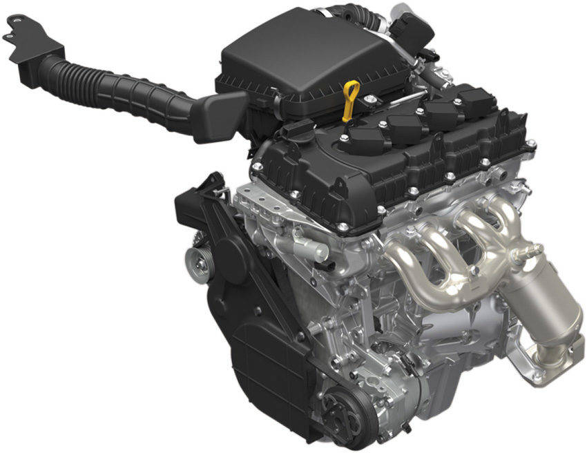 スズキ　ジムニー　試乗　シエラに搭載されているK15B型エンジン