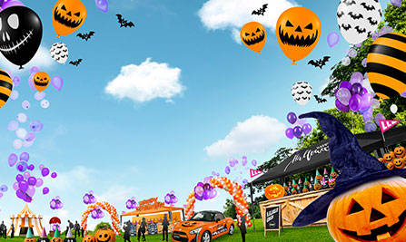 ダイハツ ファンづくり活動 LOVE LOCAL by DAIHATSU 森の中に現れる、1日限りのハロウィンガーデン