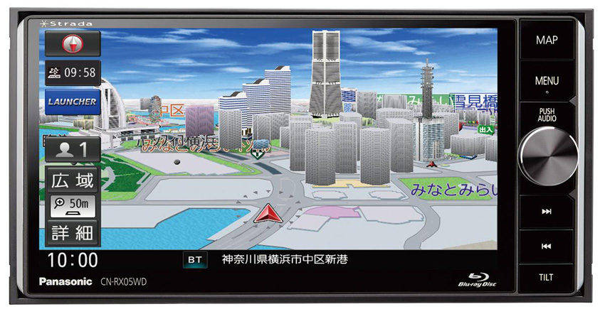パナソニック SDカーナビステーション ストラーダ CN-RX05WD