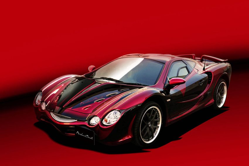 光岡自動車 コラボ デビルマン オロチ