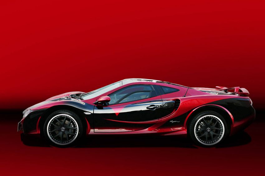 光岡自動車 コラボ デビルマン オロチ