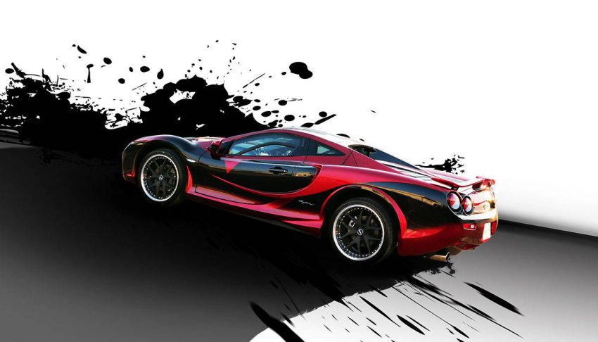 光岡自動車 コラボ デビルマン オロチ