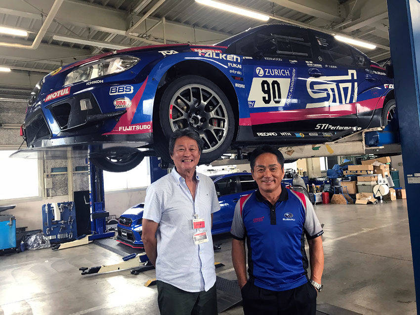 クルマと過ごす日々vol.33　スバルSTI　辰己監督