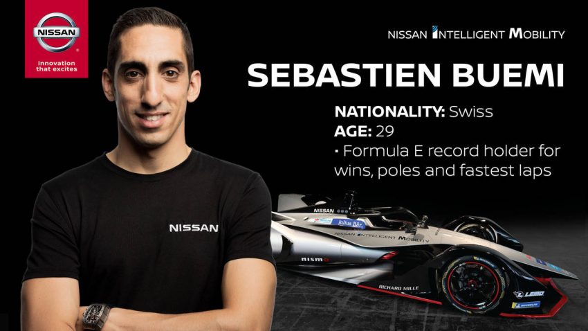 日産 フォーミュラE ABBフォーミュラE選手権 セバスチャン・ブエミ