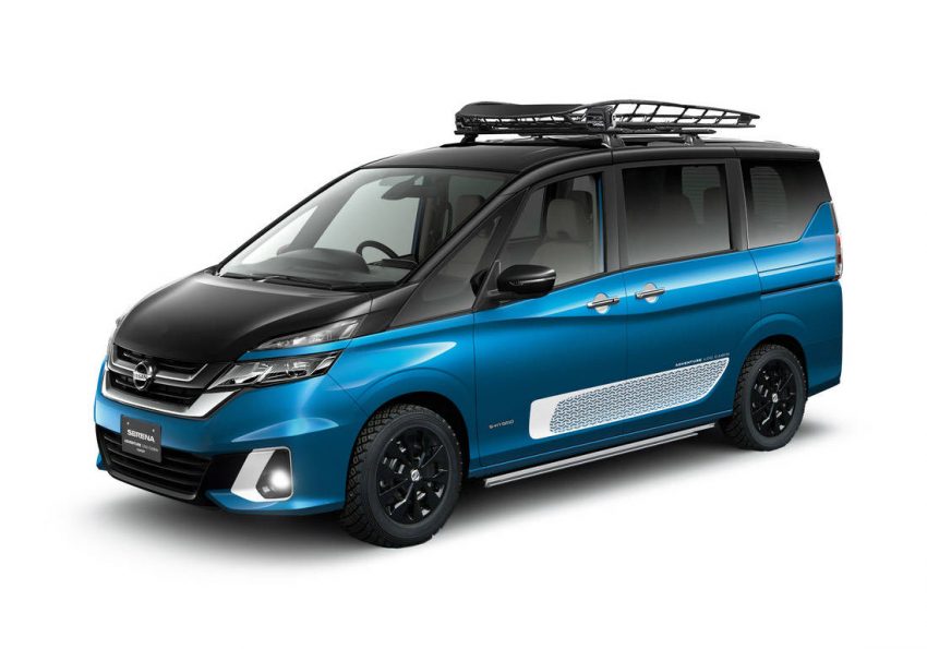日産 コンセプトカー「Adventure Log Cabin」 （セレナ チェアキャブ スロープタイプ 車いす2名仕様） 