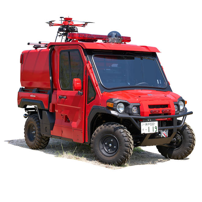小型オフロード消防車 Red Ladybug