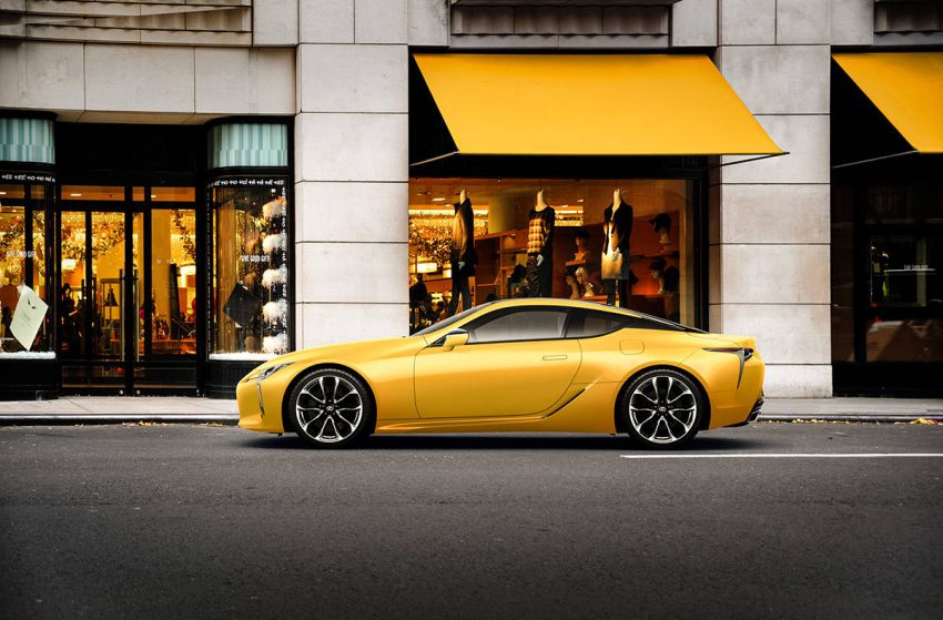 LC500h 特別仕様車“Luster Yellow”＜オプション装着車＞