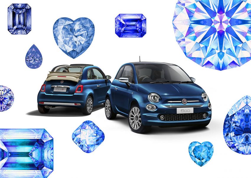 Fiat 500/500C Zaffiro