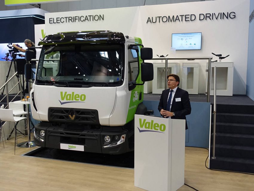 ハノーバー商用車ショー（IAA CV）2018 Valeo ブース