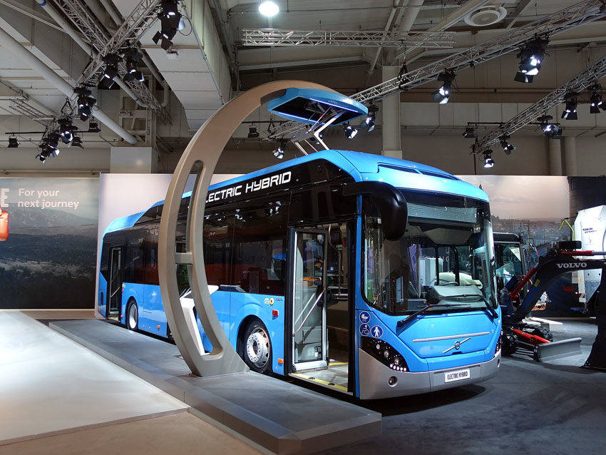 2018IAA商用車ショー ボルボ 路線バス