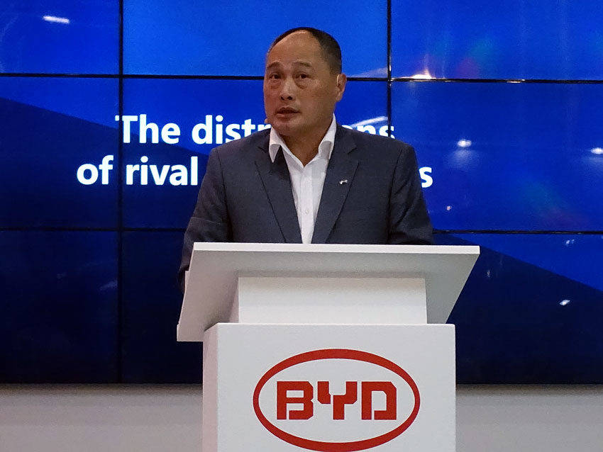 2018IAA商用車ショー 中国BYD