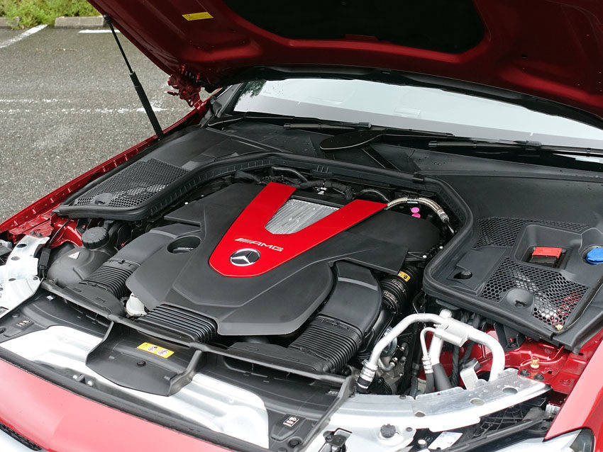 メルセデスAMG C43 4MATIC クーペはV6 3.0Lツインターボ