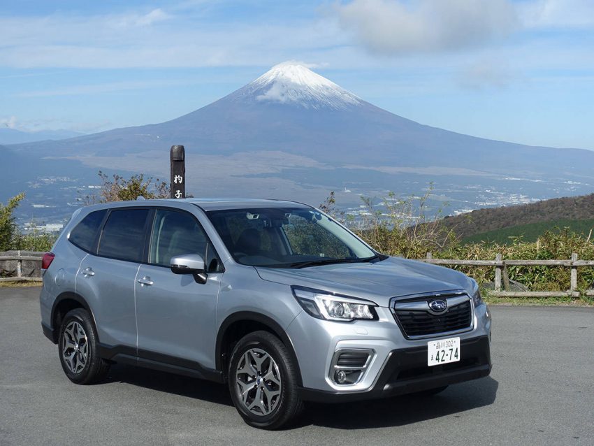 新型フォレスターを箱根で試乗した