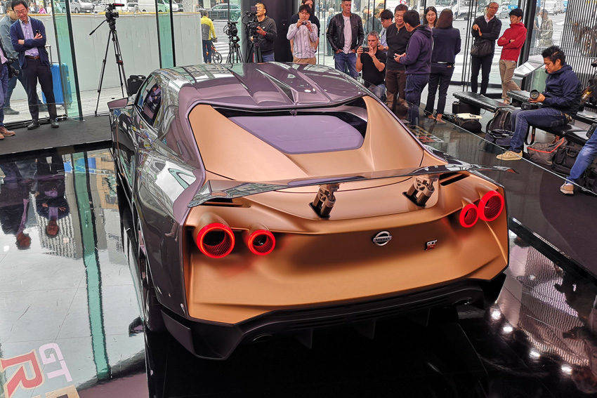 日産 GT-R50 by Italdesign 展示