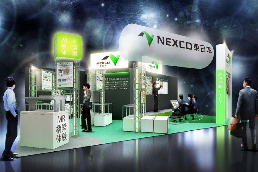 NEXCO東日本 CEATEC JAPAN 2018 出展ブースイメージ