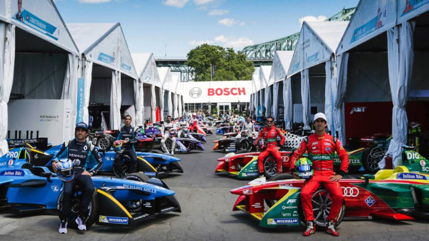ボッシュ、FIAフォーミュラE選手権シリーズの公式スポンサーに