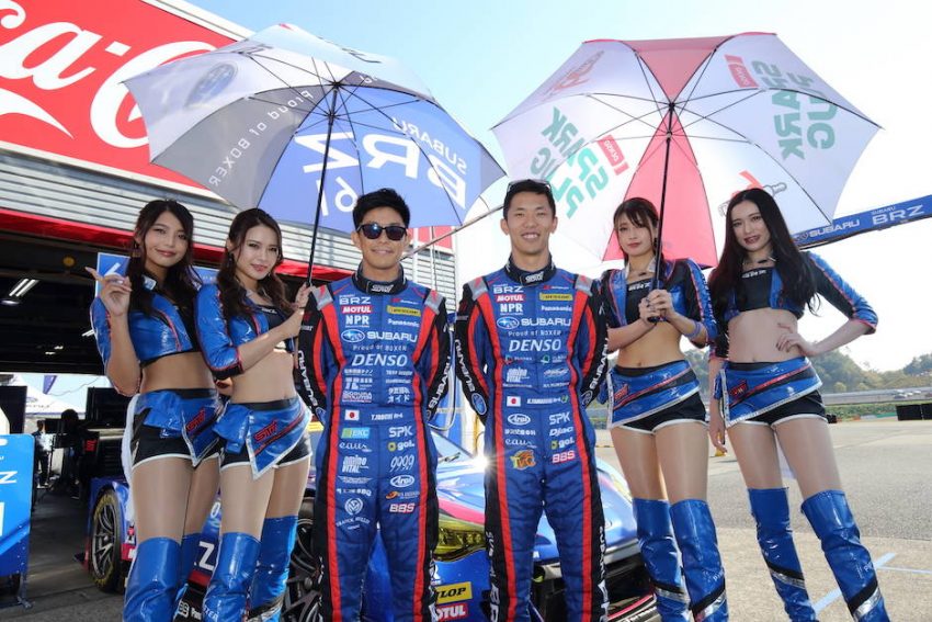 ドライバーは左が井口卓人、右が山内英輝
