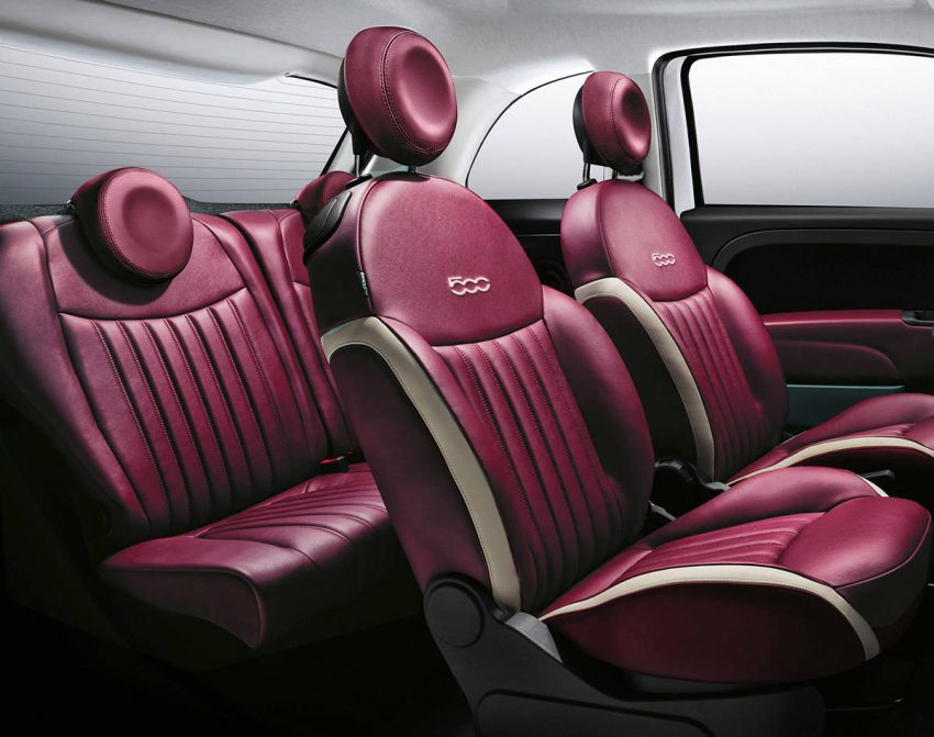 Fiat 500 限定車 Lusso シート
