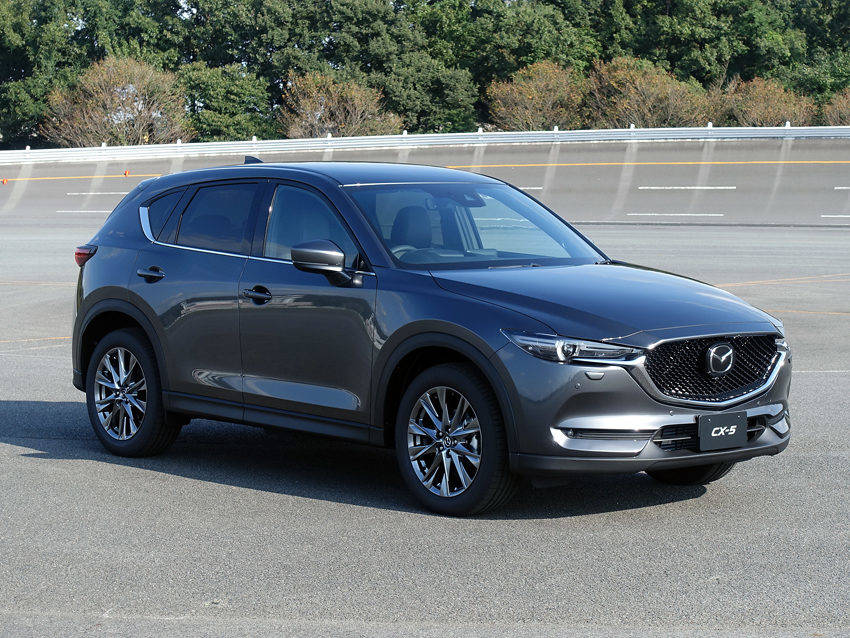 CX-5はマツダのグローバル販売台数の1/4を占める基幹車種