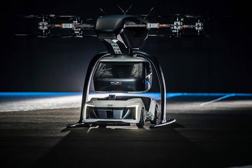 アウディ エアバス イタルデザイン 空飛ぶ自動車 プロトタイプ
