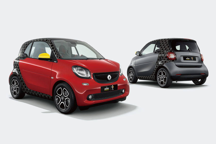 「smart fortwo edition MICKEY THE TRUE ORIGINAL