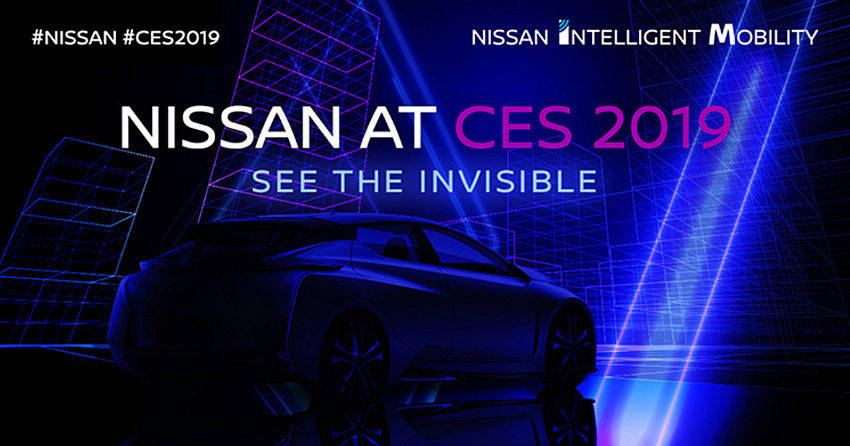 日産 見えないものを可視化 CES2019 出展