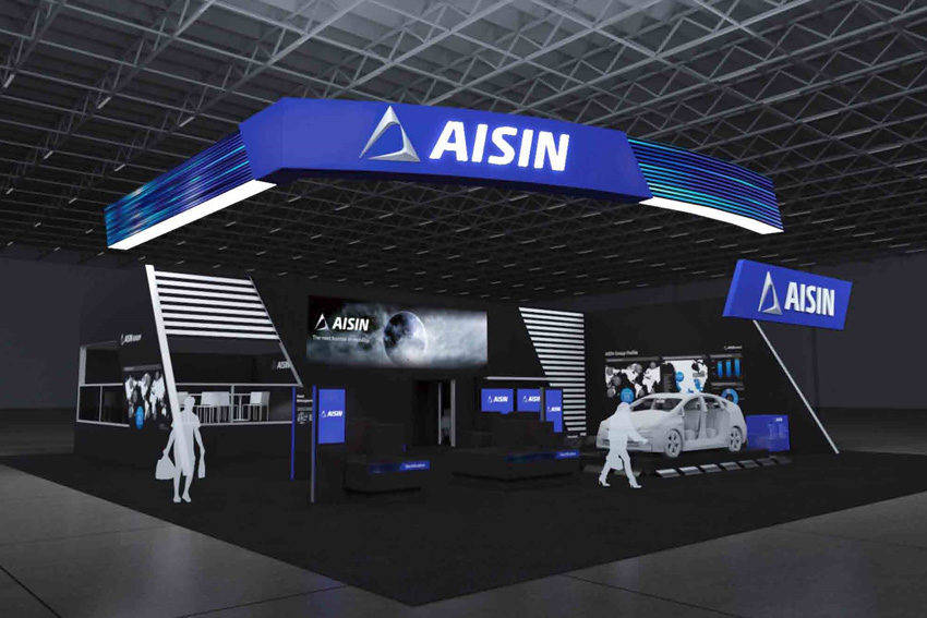 【デトロイトモーターショー2019】アイシングループが最新の電動化ユニット出展