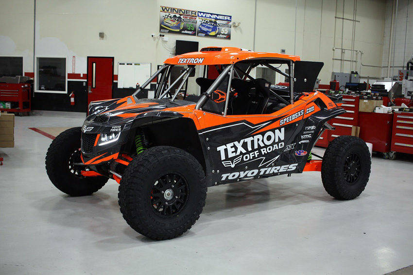 出場マシン「SPEED TEXTRON XX」