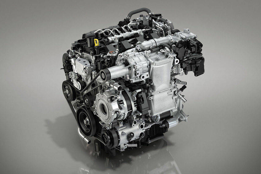 SKYACTIV-Xエンジン