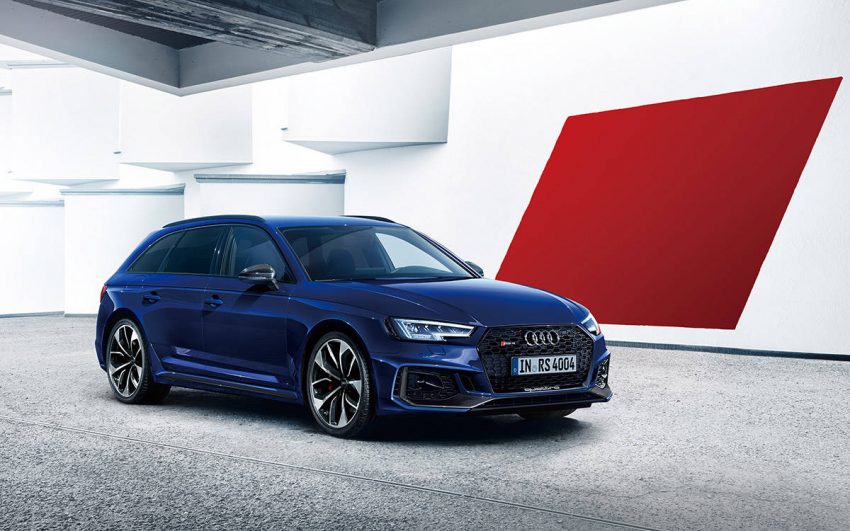 アウディ、新開発のV6ツインターボエンジン搭載のA4シリーズのトップモデル「RS 4 Avant」発売
