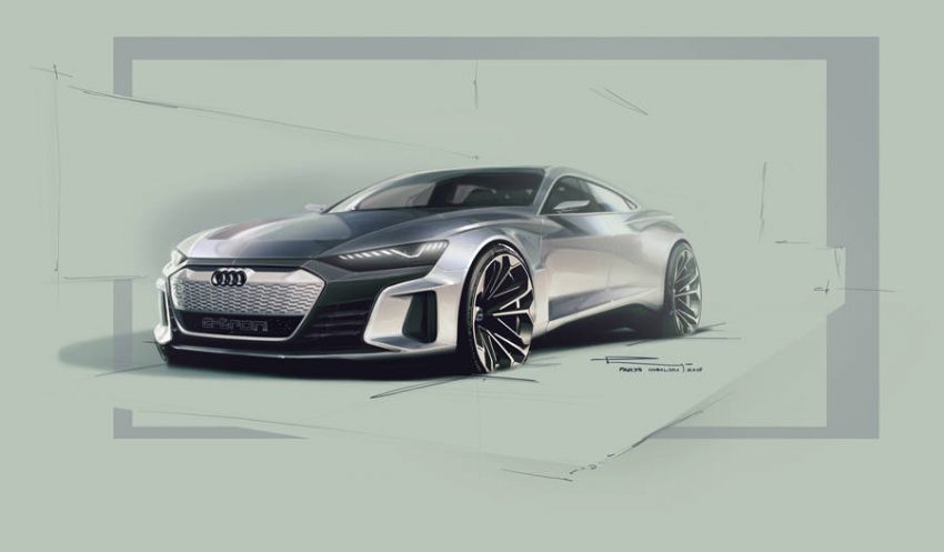 アウディ 電動化計画 GTカー e-tron GT イートロン