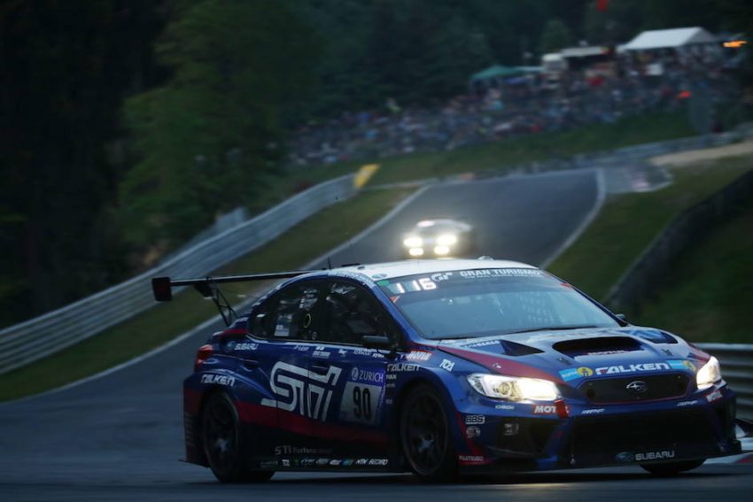 ドイツ・ニュルブルクリンク24時間レースを走るWRX-STI
