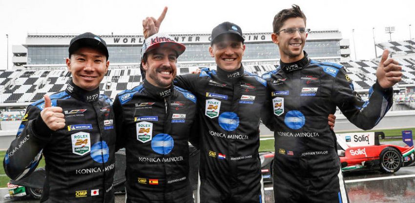 GM、F.アロンソ&小林可夢偉が駆るキャデラック・レーシングが「ロレックス・デイトナ24時間レース」で総合優勝